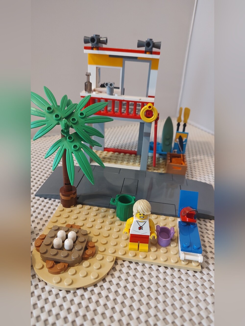 LEGO City Beach Lifeguard Station 60328 Building Toy Set No Complete As Shown - Picture 2 of 6
